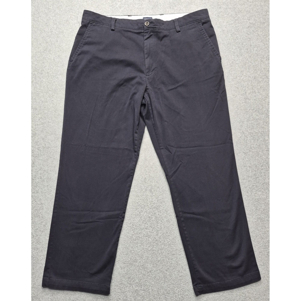 Dockers Pants Mens 38x30 Navy Stretch Preppy Chino Classic Fit Easy Khaki